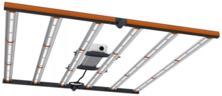 Osram Pflanzenlampe Fluence Spydr Fang • Grow LED 2,6 µmol/J • Vollspektrum, LED fest integriert, Optimale Ausleuchtungsfläche: 120 x 120 cm