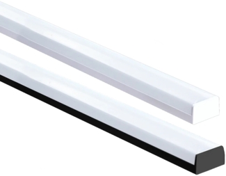 18 Watt LED Lichtleiste dezentem Designin Weiß Linear|59 x 6 x 3,6 cm (LxBxH)|CCT|1820 Lumen