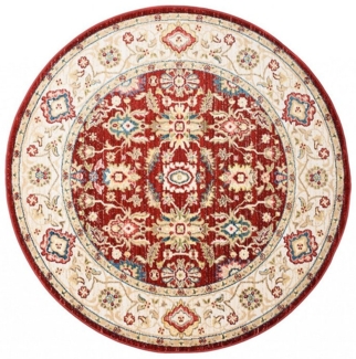 Tapiso Teppich RIVIOLI, rund, Höhe: 9 mm, Wohnzimmer, Schlafzimmer, Design