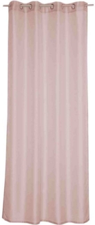 TOM TAILOR Gardine CLEAN Transparenter Ösenvorhang, Öse (1 St), Polyester, 140 x 250 cm in Rosa