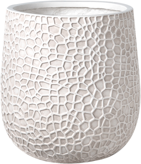 Blumenkübel QIYUN 41 cm Hellbeige