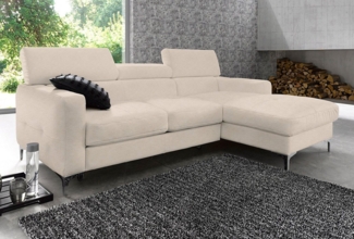 COTTA Ecksofa Sammy L-Form, wahlweise mit Bettfunktion