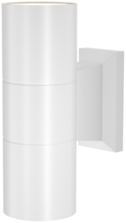 Maytoni Wandleuchte Bowery, Weiß, 2 flg, 50 W, 11,5x18 cm (BxH)