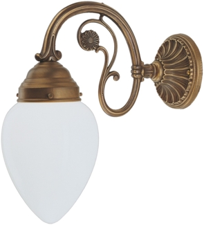 Wandleuchte A15-123op Berliner Messing