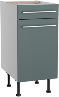 KOCHSTATION Unterschrank KS-Bern2 Breite 40 cm, 1 Tür, 1 Schubkasten, 1 Einlegeboden