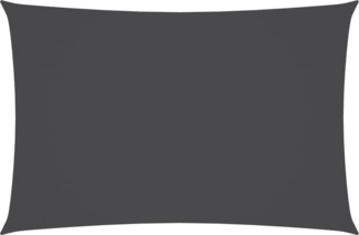vidaXL Sonnensegel Oxford-Gewebe Rechteckig 5x7 m Anthrazit 135110
