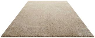 Homie Living Teppich Flavio, rechteckig, Höhe: 30 mm, Hochflor, gewebt, weich, uni, Wohnzimmer, Schlafzimmer, waschbar