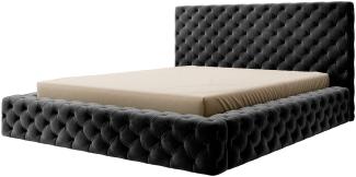 yourhouse24 Polsterbett Princce Bett Doppelbett Bettgestell Lattenrost Chesterfield Bett