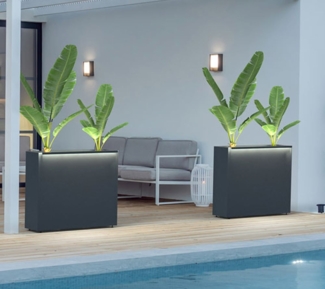 Herstera Garden Metall Pflanzkübel Cube |