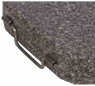 Siena Garden Schirmständer GRANIT, 40 kg, Ø 50x7,5 cm 507043