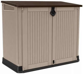 Keter Mülltonnenbox Keter Mülltonnenbox STORE IT OUT MIDI Anthrazit 845 L, 2x 120 L Tonne