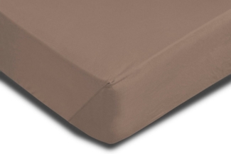 One Home Spannbettlaken, Jersey-Elasthan, Gummizug: rundum, (1 Stück), für Boxspringbetten oder Wasserbetten, mit Stretch