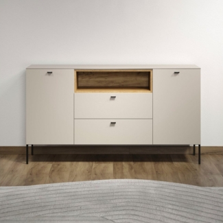 Places of Style Sideboard San Pedro (1 St), Kommode mit Softclose-Funktion - (B/T/H) 154/42/85 cm