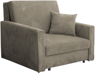 Schlafsofa Sofa Viva Bis Premium I (Farbe: Poso 02)