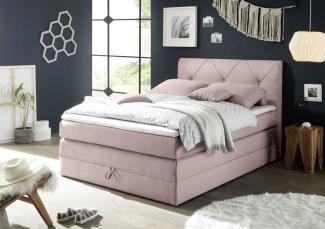 Boxspringbett 120x200 cm CALGARY 2, Flamingo H2