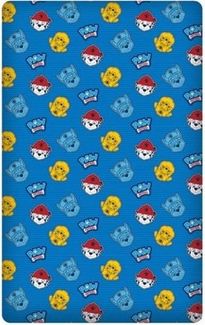 Paw Patrol Spannbetttuch Bettlaken Bettbezug für Kinderbett 200 x 90 cm aus Baumwolle
