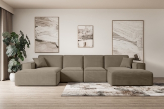 ALTDECOR Wohnlandschaft SIERRA-U, Sofa Praktische Bequeme Funktionsecke Couch U-Form Eckcouch, Corner Sofa U-Form Vielseitige Sofa Wohnlandschaft Wohnzimmer