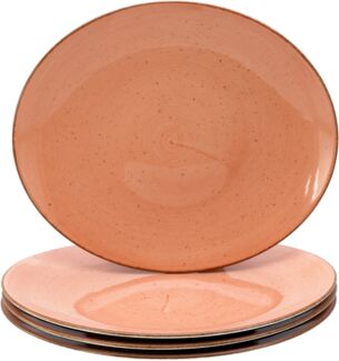 Vintage Nature Terra, Steakteller 4-tlg (mo)