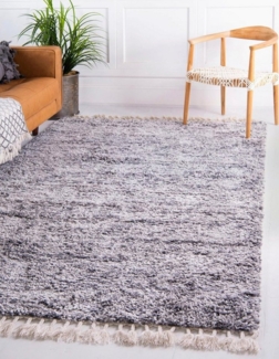 Myflair Möbel & Accessoires Hochflor-Teppich Top Shag, LAGERRÄUMUNG!, rechteckig, Höhe: 32 mm, gewebt, melierte Optik, weich & kuschelig, mit Fransen