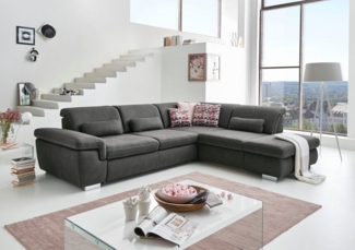 Die PlanBar Ecksofa MP-IN17041 L-Form, Sitztiefenverstellung, optional mit Kopfteilverstellung & Bettfunktion