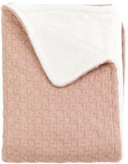 Bamboom Honey Bettdecke Nude Pink 100 x 140 cm Ros