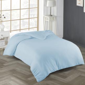 Livessa 2er Set Bettbezug 220x240 cm mit Reißverschluss - Bettbezug 220x240 aus%100 Baumwolle Single-Jersey Stoff 140 g/m², Ultra weich und atmungsaktiv, Oeko-Tex Zertifiziert, 13 schöne Farben