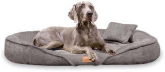 tierlando® Tierbett Orthopädisches Hundebett XENIA, Kuschelig flauschiges Hundesofa