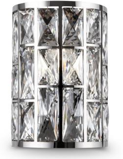 Maytoni Wandleuchte Gelid chrom kristall