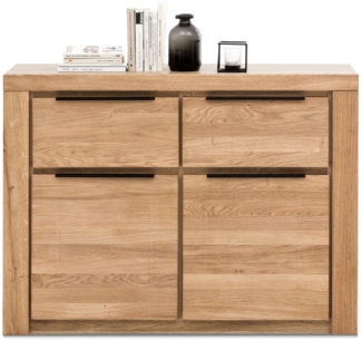 Kommode self Joost / self Joost 2564 / Greta , Echtholz, Holz, Holzwerkstoff , Holzfarben , 108 x 80 x 40 cm