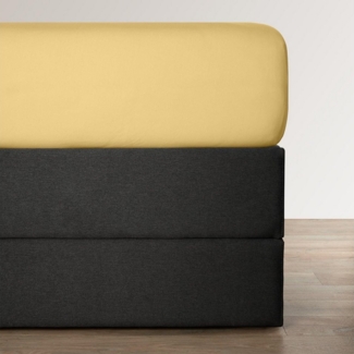 BETTWARENSHOP Spannbettlaken Boxspring, Jersey, Gummizug: Rundumgummi, (1 Stück), elastisch für extra hohe Matratzen