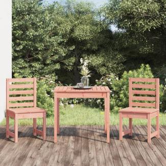 vidaXL 3-tlg. Garten-Bistro-Set Massivholz Douglasie 3154676