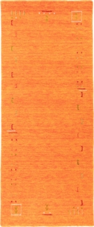 Morgenland Gabbeh Teppich - Indus - Fenth - läufer - 300 x 80 - Orange