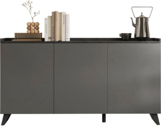 INOSIGN Sideboard Tray, Breite 181, Kommode mit 3 Türen, Top "Tablet", Push-to-open Funktion