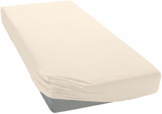 Jersey Spannbettlaken - Curt Bauer 100x200 cm-Fb. 22 natur