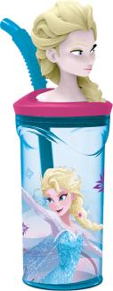 Stor 51066 - Disney Frozen / Die Eiskönigin, 3D Trinkbecher 360ml blau