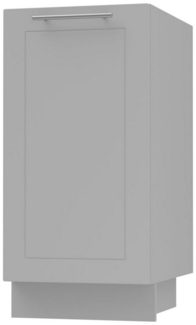 Unterschrank KVANTUM 1-türig 40cm Korpus- & Frontfarbe wählbar (Q-D1D/40)
