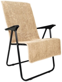 Laynenburg Handtuch Frottee Schonbezug Gartenstuhl, Baumwolle (1-St), Handtuch-Bezug Hochlehner - Stuhl-Bezug mit Umschlag für Campingstuhl