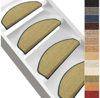 Karat Stufenmatte Urban, Stufenschutz, Treppenschutz, 8 Farben & 4 Größen, Halbrund, Höhe: 8 mm