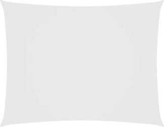 vidaXL Sonnensegel Oxford-Gewebe Rechteckig 2,5x4 m Weiß 135262