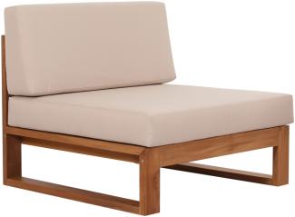 Loungesessel Molveno Teak Massivholz mit Auflagen von Teako Design