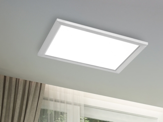 Trio Quadratische Deckenleuchte PHOENIX incl. 1x SMD, 15W · 1x1700lm, 3000K, nickel matt (674013007)
