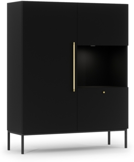 Eltap Lanzzi 120 Vitrine Schwarz