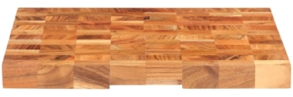 vidaXL Hackblock 60×40×3,8 cm Akazie Massivholz 286573