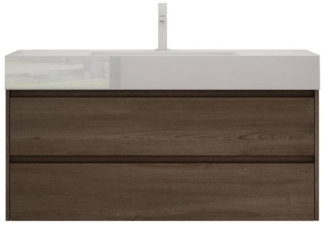 doporro Badmöbel-Set Badezimmermöbel Badezimmer Waschbecken Waschtisch Deep
