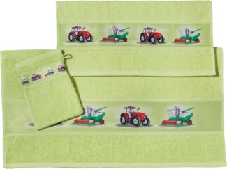 Erwin Müller Handtücher Kinder-Frottier-Set 3-tlg, (3-St), Walk-Frottier Uni