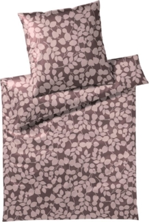 Elegante Bettwäsche Twice, Mako-Satin, 2 teilig, angenehmes Hautgefühl