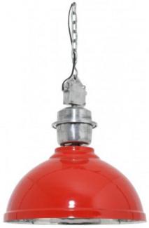 Casa Padrino Designer Hängeleuchte Rot Durchmesser 52 cm - Limited Edition