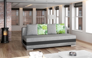Eltap Calia Sofa (Sawana 21, Soft 11) mit Schlaffunktion