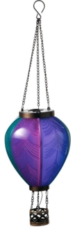 Northpoint LED-Hängeleuchte mit Solarpanel Laterne Heißluftballon Windlicht Garten Deko
