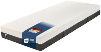IRJBE Irisette Selin orthopädische 7-Zonen 1.000er Tonnentaschenfederkernmatratze, Härtegrad 4 (fest), 80 x 200 cm, Öko-Tex Zertifiziert, entwickelt in Deutschland